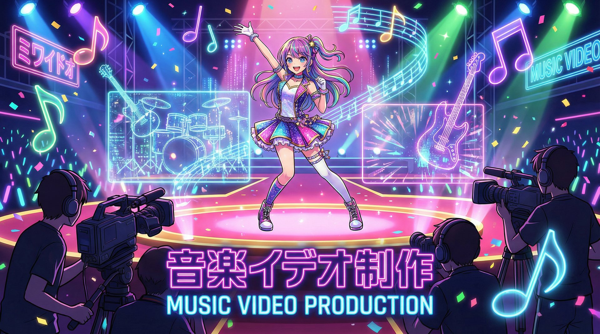 51动漫幕后花絮MV拍摄